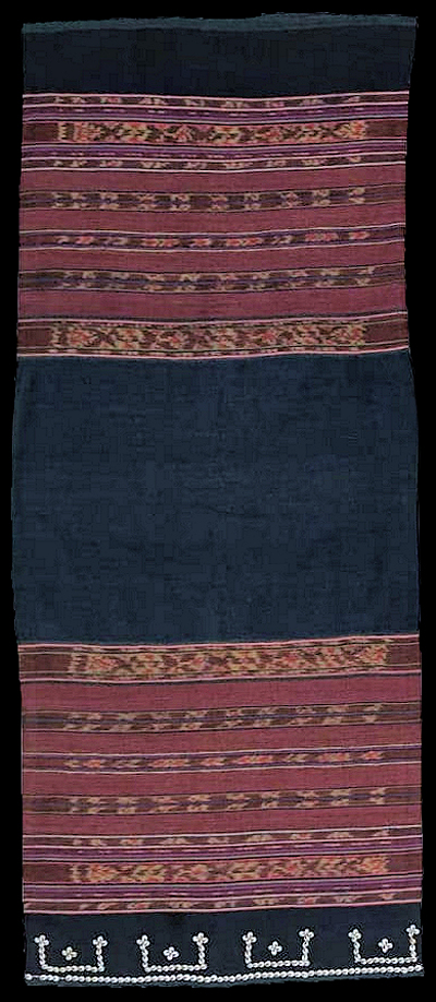 Ikat from Pantar, Solor Archipelago, Indonesia