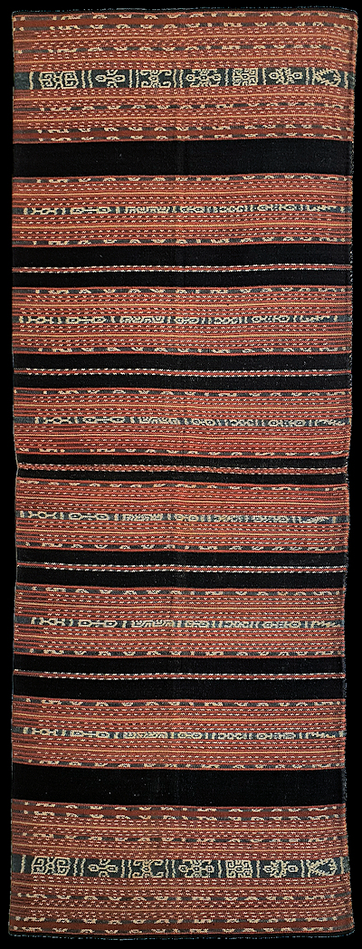Ikat from Leti, Moluccas, Indonesia