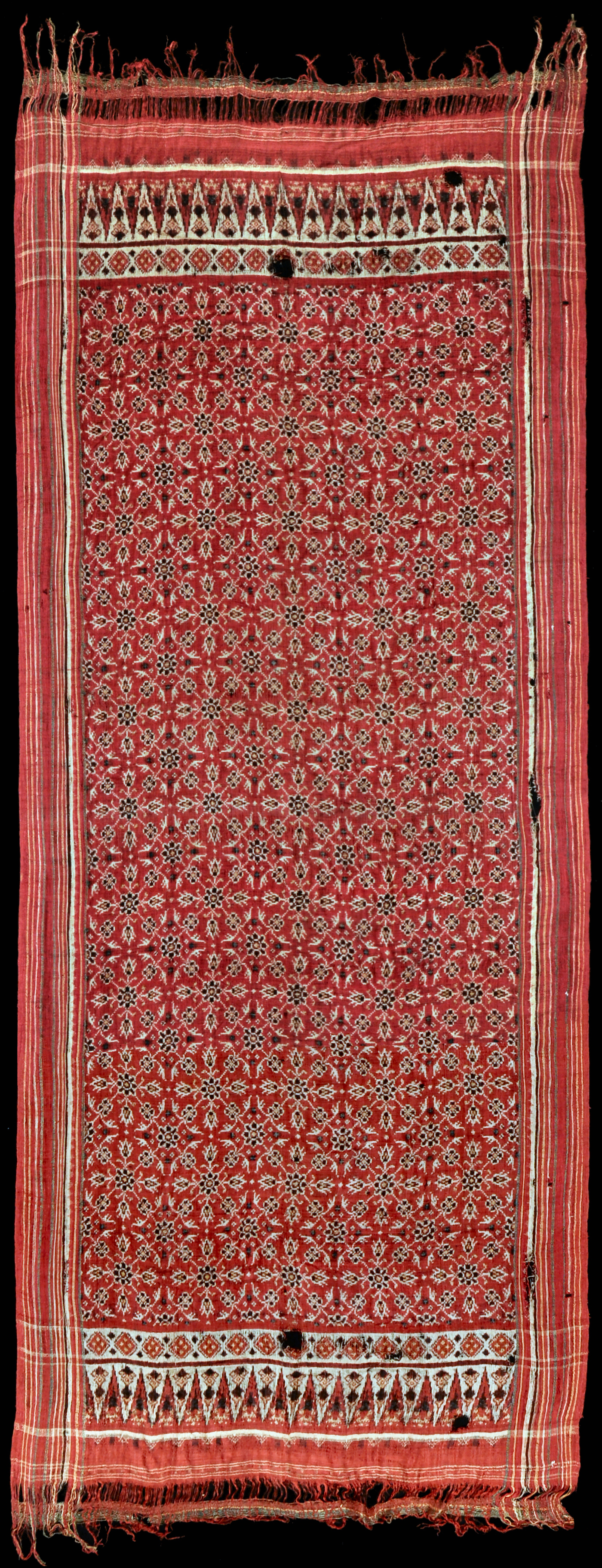 Ikat from Gujarat, India, Indonesia
