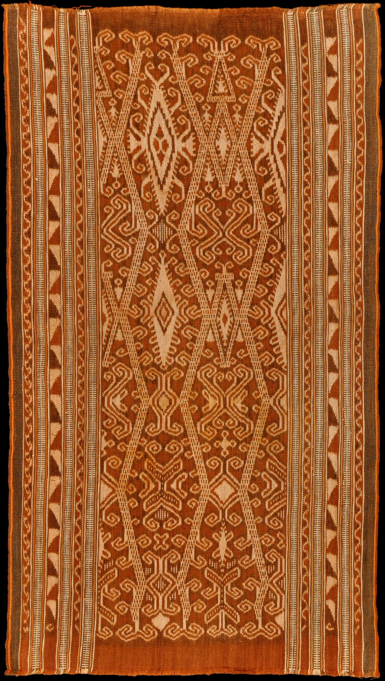 Ikat from Kalimantan, Borneo, Indonesia