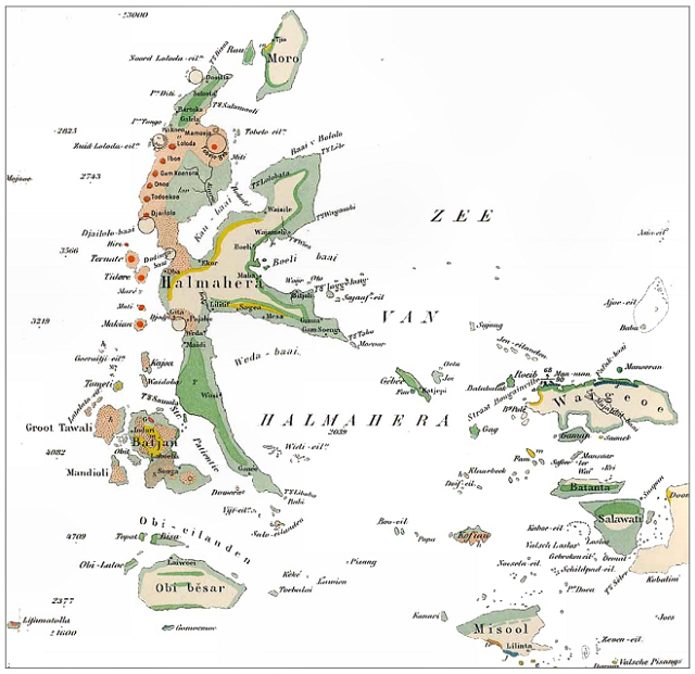 Map Halmahera