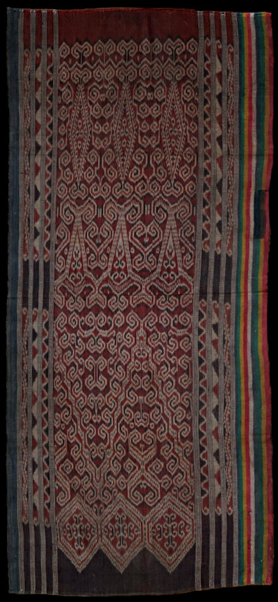 Pusaka Collection of Indonesian Ikat * Textile 317, Borneo, Kalimantan ...