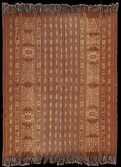 Ikat from Kisar, Moluccas, Indonesia