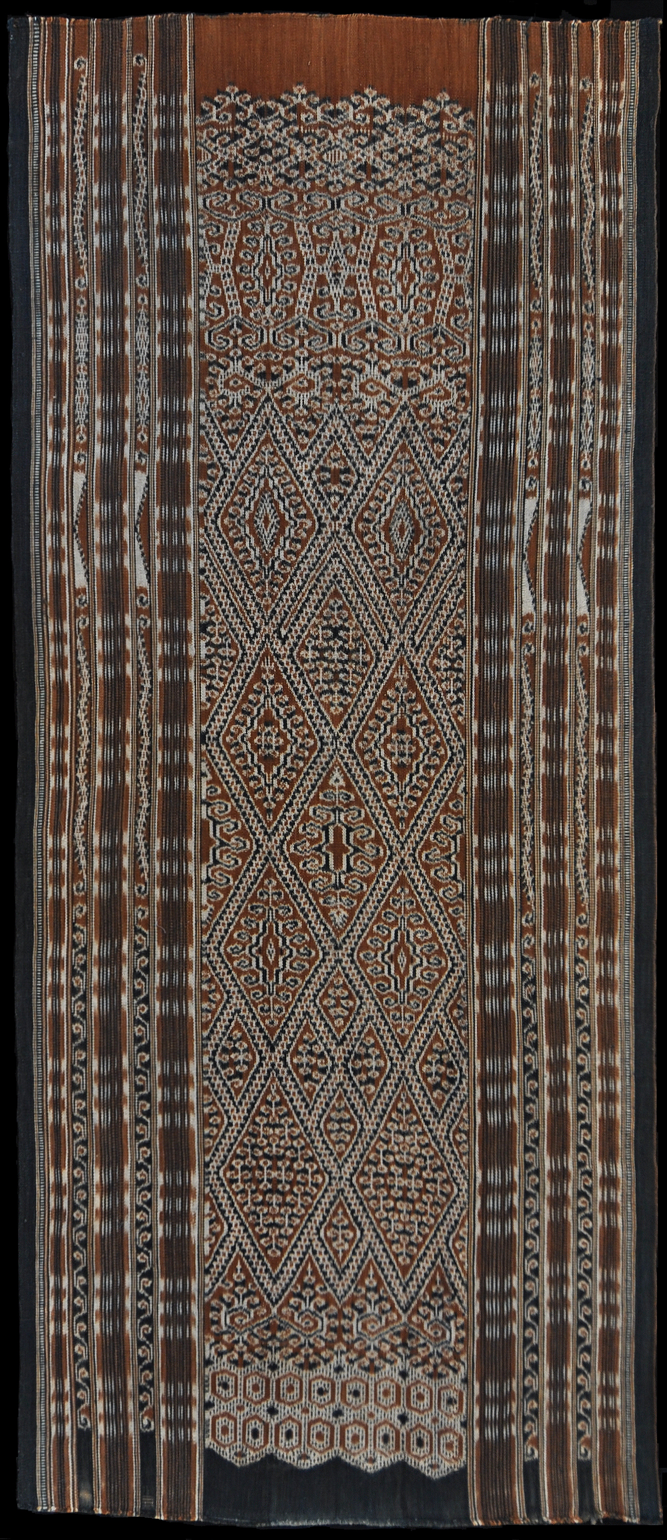 Ikat from Kalimantan, Borneo, Indonesia