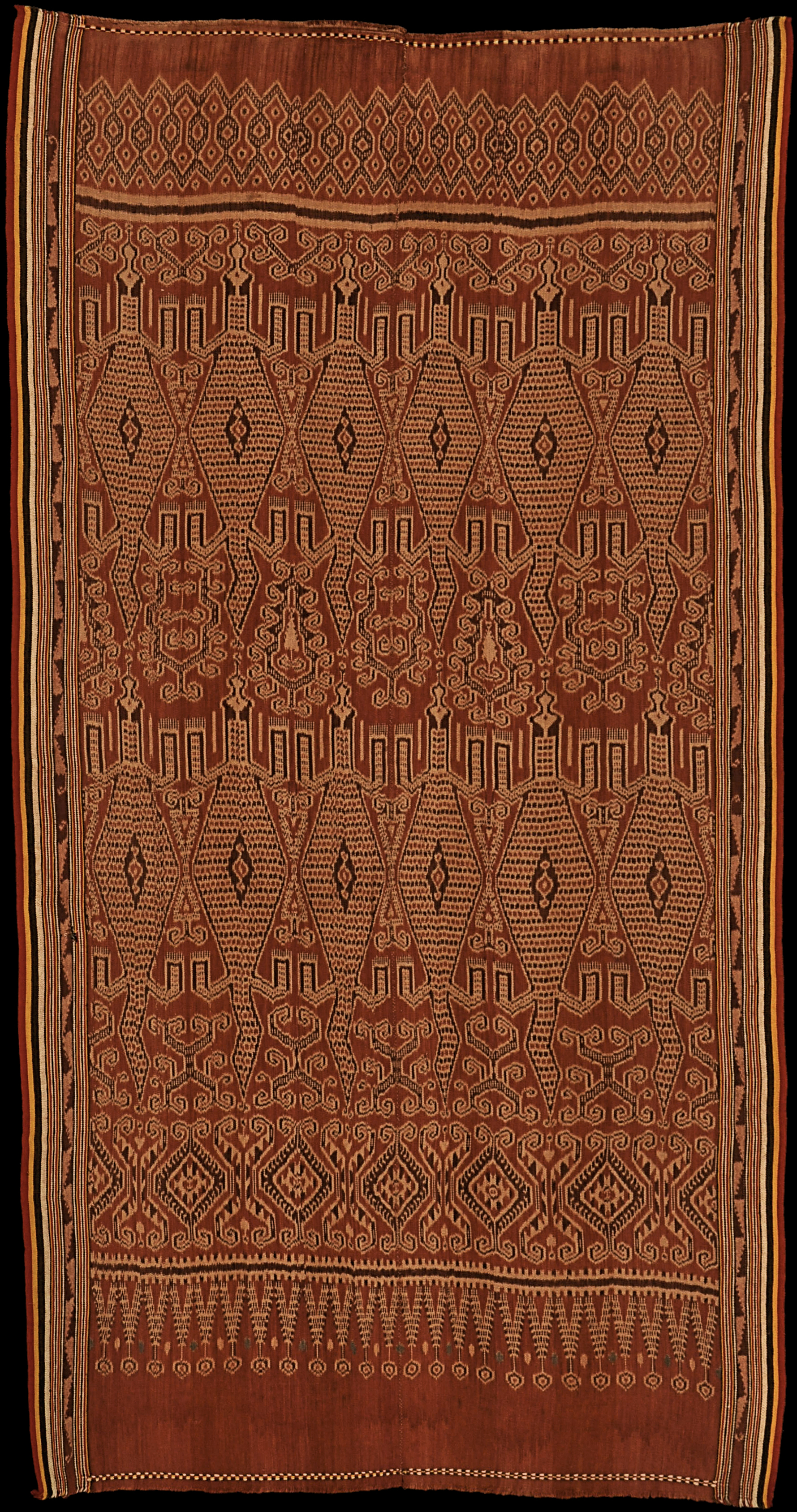 Ikat from Kalimantan, Borneo, Indonesia