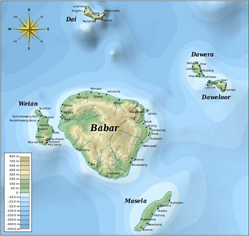 Map of Babar
